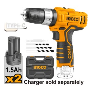 Taladro Atornillador Ingco 12v Cidli12328