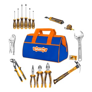 Kit Bolso Wadfow Herramientas Ingco - 1 _ L N F