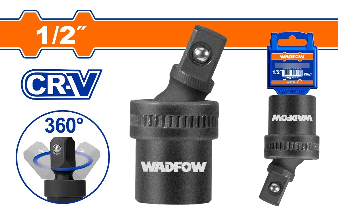 Adaptador Articulado Wadfow 360° Dado Impacto 1/2 Wms4212