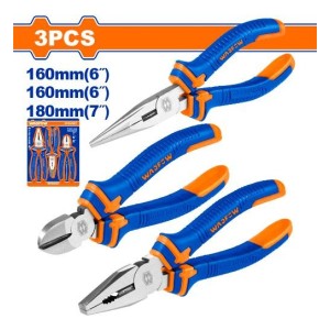 Set X 3 Pinzas Manuales Wadfow Wps0603