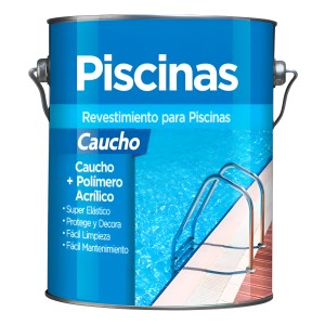 Pintura Elbex Para Piscinas De Caucho - 10 Lit