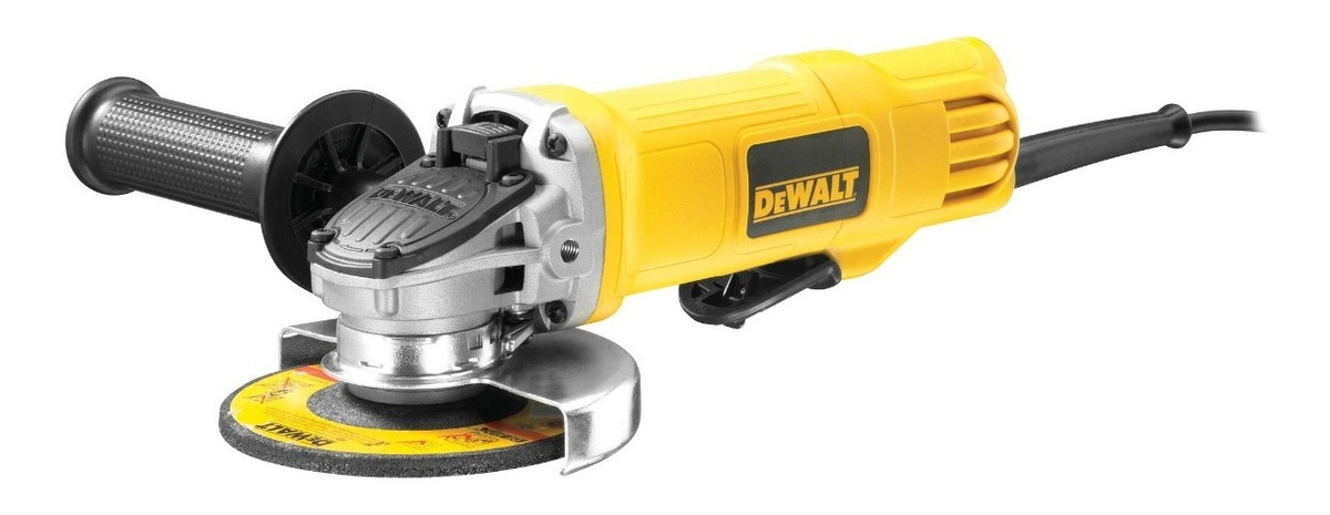 Miniesmeril Angular Dewalt Dwe4120 De 50 Hz/60 Hz Amarillo 900 W + Accesorio - Imagen 5