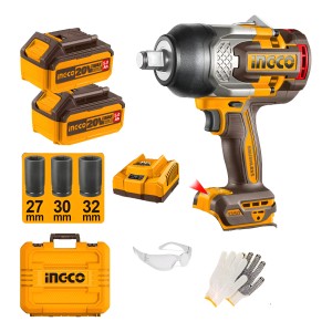 Llave Impacto 1350nm + Dados + Valija Ingco Ciwli20135 Obsq