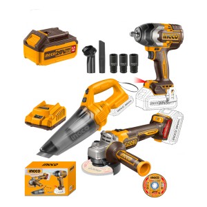 Kit Herramientas Brushless Ingco Cosli240789