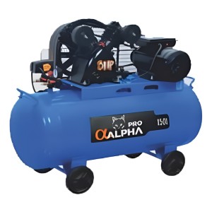 Compresor Alpha Pro 3hp 150lts A Polea 115lb Lnf