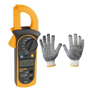 Alicate Amperimétrica Tolsen Profesional Dígitos 3 1/2 - L N