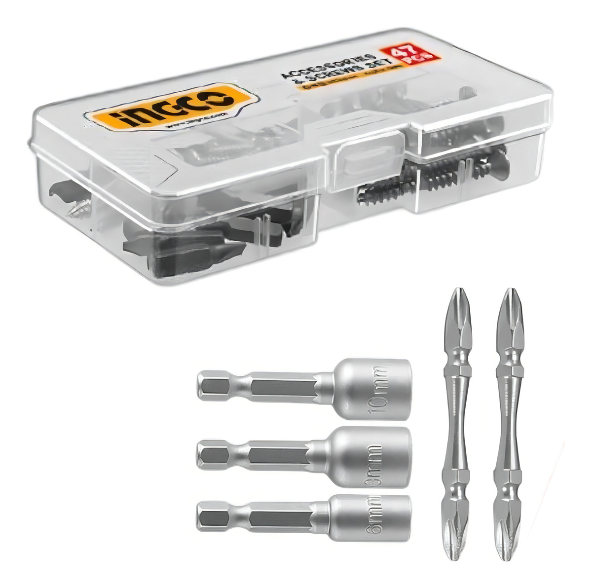 Kit Atornillador Ingco De Impacto Inalambrico Brushless Taladro Inalámbrico Rotomartillo Brushless Ingco 2 Baterías Maletin Uckli20277 - Imagen 3