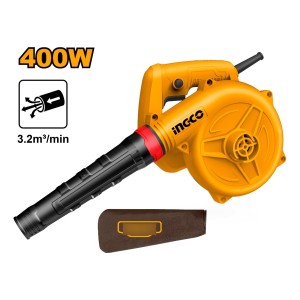 Sopladora Hojas Aspiradora Inflador Ingco 400w Ab4038
