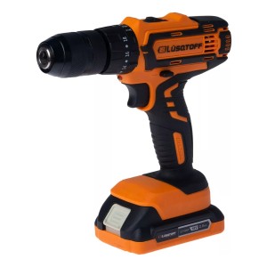 Lusqtoff Taladro Perc A Bat. 13mm C/2bat + Cargador Atl18-9b