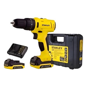 Taladro Atornillador Inalámbrico Percutor Stanley Sch121s2k