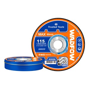 Lata 15 Disco Corte Metal 115mm 4 1/2 X 1.0mm Wadfow Wac2l45
