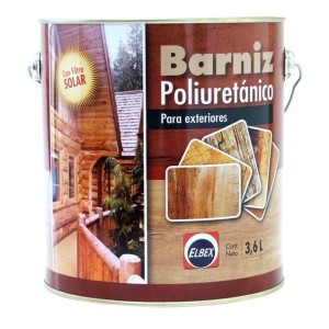Barniz Poliuretanico Exterir Filtro Solar Elebex X 1l