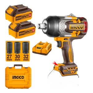 Llave Impacto 3/4 1350nm Valija + Dados Ingco Ciwli20135 L N