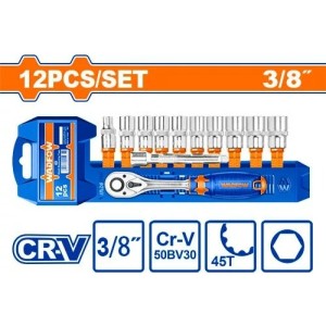 Set Dados Crique 3/8 Wadfow Wst3212 - Lnf