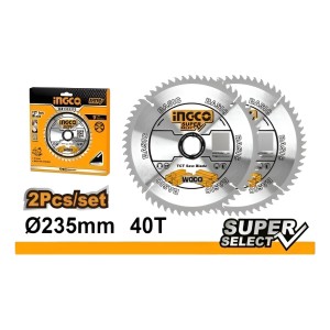 Disco X 2 9 1/4'' P Circular Ingco Tsb1235252