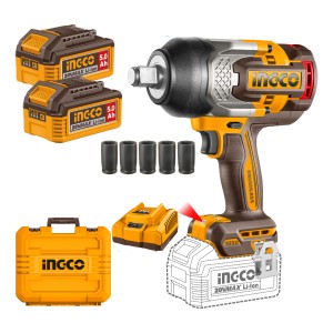 Llave Impacto 3/4 1050nm + Accesor + Dados Ingco Ciwli20105