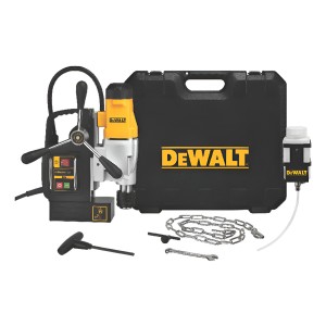 Taladro Eléctrico De 16mm Dewalt Dwe1622k-b2 1.2kw + Accesorio Con Maletín De Transporte Amarillo