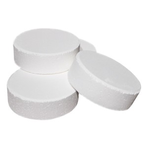 Pastillas De Tricloro 200g Tecsys Para Piscinas Pack 50 Unidades