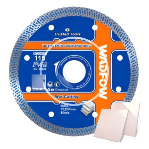 Disco Diamantado Ultrafino 4 1/2 X 22.2mm Wadfow Wdc4k02