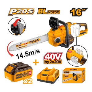 Motosierra 40v 16 Cgsli40168 C/bat-carg Ingco - L N F