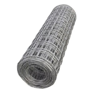Malla Tejido Electrosoldada 1m Galvanizada X 12.5m