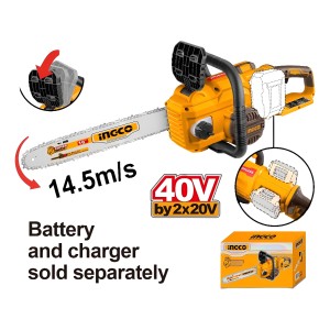 Motosierra 40v 16 Cgsli40168 S/bat-carg Ingco - L N F