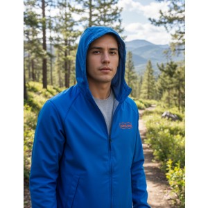 Campera De Lluvia Wadfow Talle Xl Azul Wjkt10xl