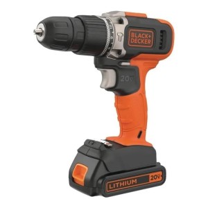 Taladro Percutor Inalámbrico De 10mm Black+decker Bcd704c1