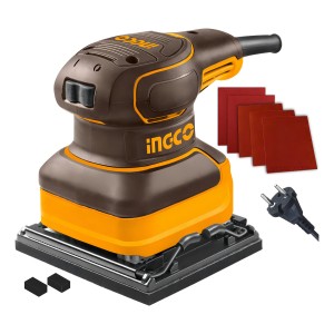 Lijadora Orbital De Palma Ingco Ps2416 Amarillo 50 / 60 Hz