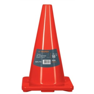 Cono Vial De Seguridad 45 Cm Altura Pvc Truper Cono-45 - Lnf