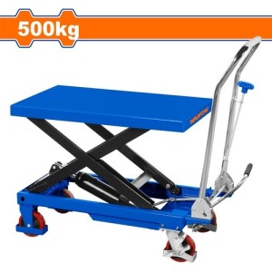 Plataforma Elevador Hidraulica Mesa Zorra Manual 500kg Wadfo