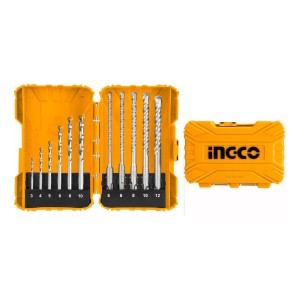 Set 11 Mechas Mamposteria Comun Y Sds Plus Ingco Akdl31101