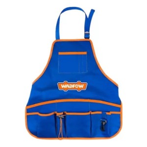Delantal Porta Herramientas Wadfow Multiples Compartimientos Color Azul/naranja
