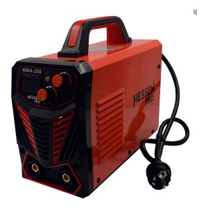 Soldadora Inverter Hessen Mma 200a Digital Monofásica 230v