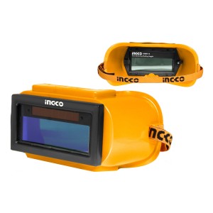 Mascara Lentes De Soldar Fotosensible Ingco Ahm112 Color Amarillo