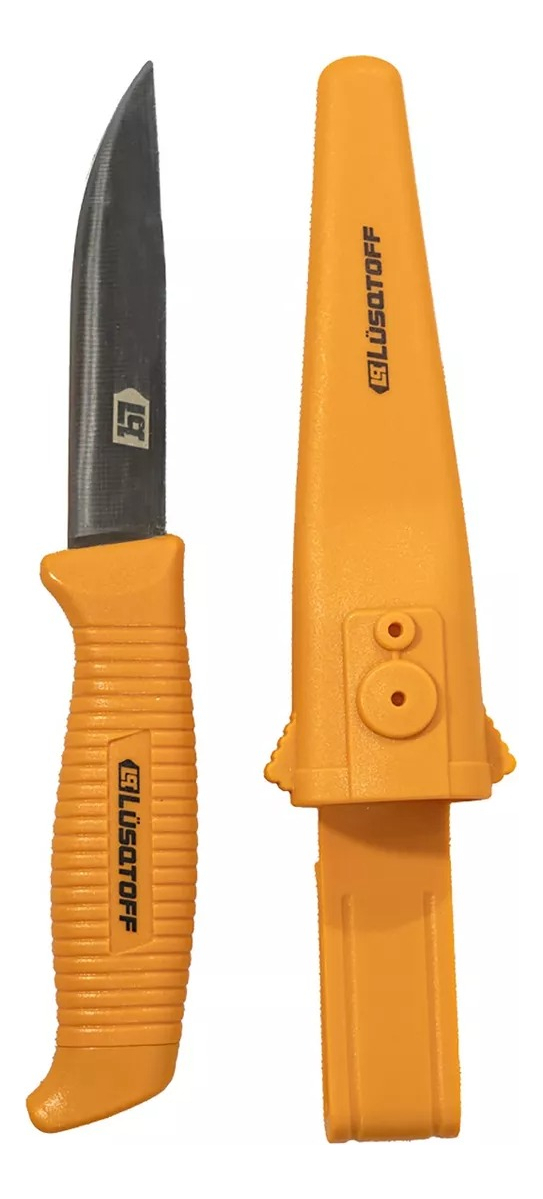Cuchillo De Pesca Flotante Fluorescente Lusqtoff De 23cm