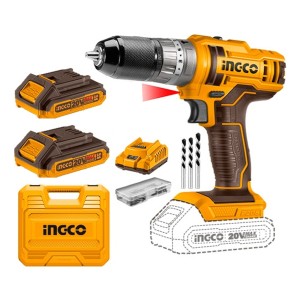 Taladro Atornillador Mandril Metal 20v Ingco Cidli201452 Lnf