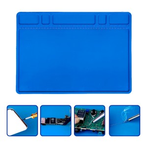 Manta Silicona Anti Estatica 278x198mm Wadfow Wwxd1901 Color Azul