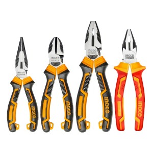 Set X 4 Alicate Hkps28458 Pinza Punta Ingco