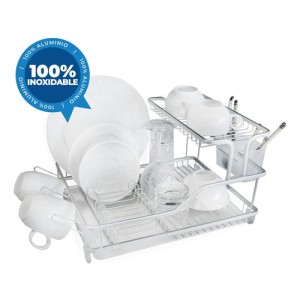 Escurridor De Platos 100% Aluminio No Se Oxida