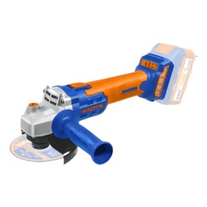 Amoladora 20 Volt X 2 Baterias 3.0 Ah Wadfow Azul/naranja