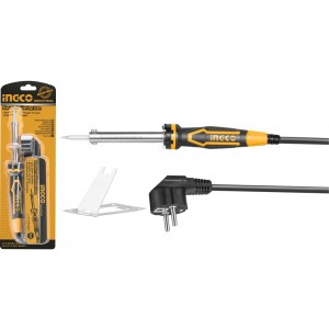 Soldador De Estaño 40w Lapiz Si0248 Ingco Amarillo