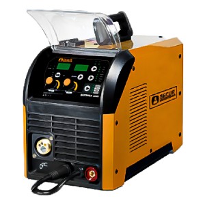 Soldadora Inverter 3 En 1 Secur Mig Tig Elec 200a Prof Color Amarillo