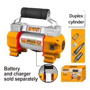 Compresor De Aire A Bateria 120psi 8.27 Bar 20v P20s + Acces