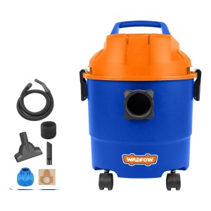 Aspiradora 15lt 1200w Plástico Seco Humedo Wadfow Wvr1a15