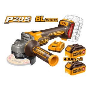 Kit Amoladora Ingco + Bateria 4ah- L N F