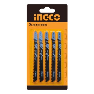Ff Set 5 Hojas Sierras De Caladora Ingco Para Madera Jbt111c