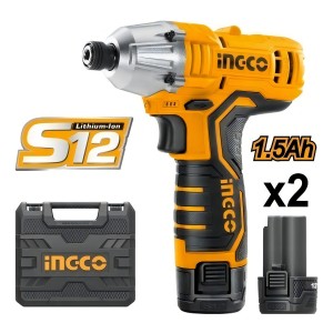 Atornillador De Impacto 12v S12 Cirli1201 Ingco P G Color Anaranjado