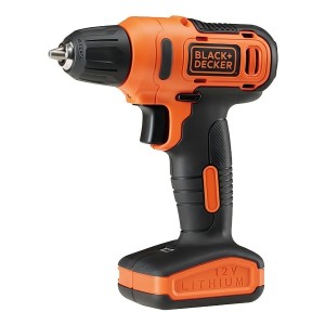 Taladro Atornillador Inalámbrico De 10mm Black+decker Ld12s + 1 Batería De 1.5ah + Accesorio Con Caja De Cartón Naranja