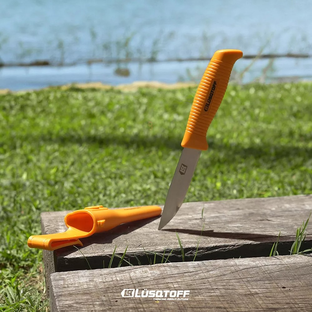 Cuchillo De Pesca Flotante Fluorescente Lusqtoff De 23cm - Imagen 2